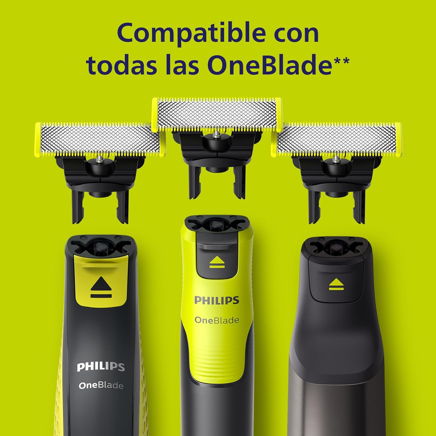 Thumbnail 1 de Philips OneBlade QP250/50, Cuchillas de Repuesto Originales ✂