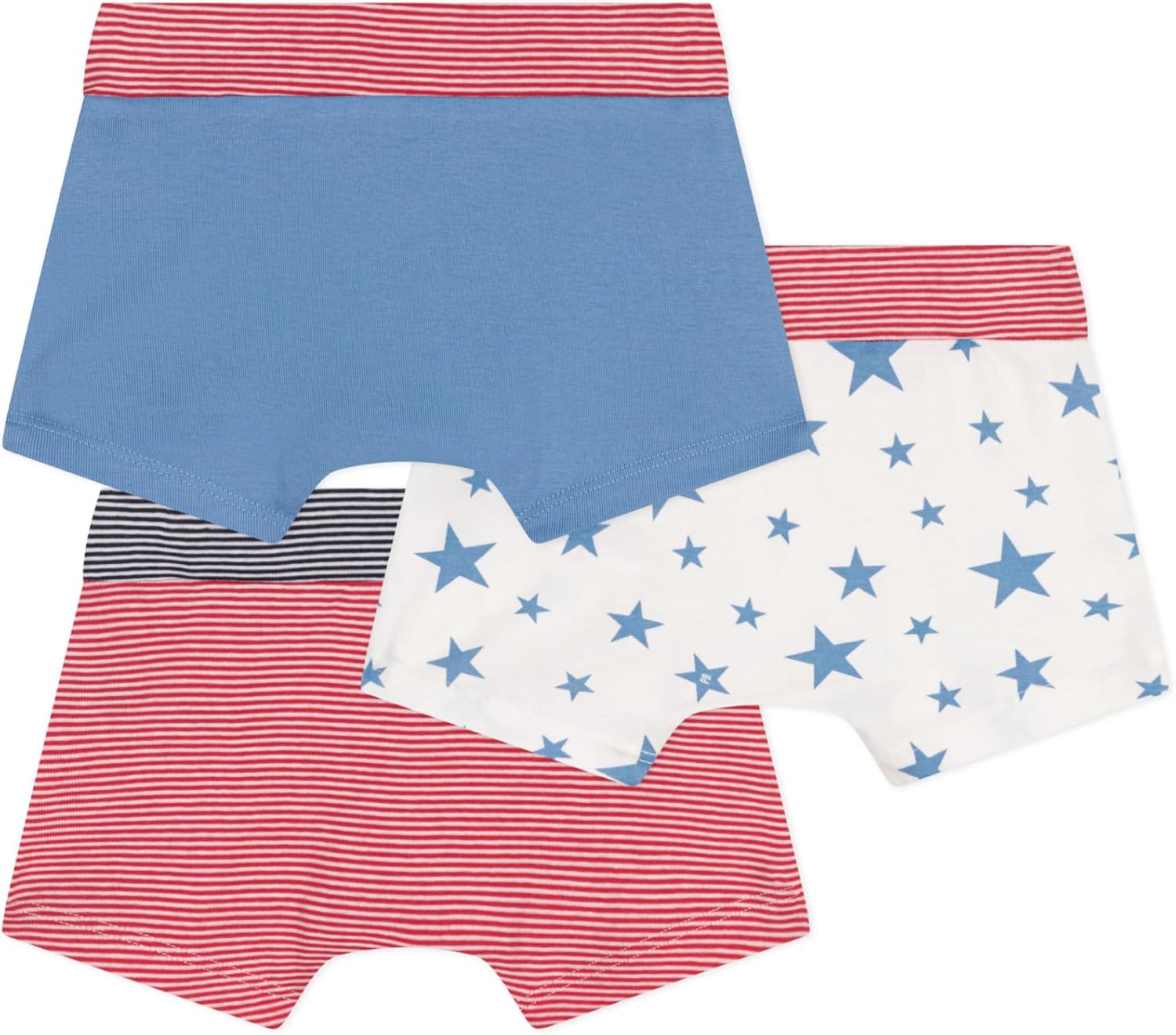 Thumbnail 1 de Petit Bateau A0cti – Lot de 3 boxers garçon en coton