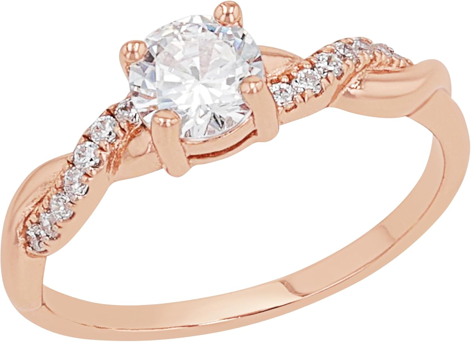 Detalle 1 de s.Oliver Ring 925 Sterling Silber für Damen mit synthetischem Zirkonia und Geschenkbox (Größe 52/16,55)