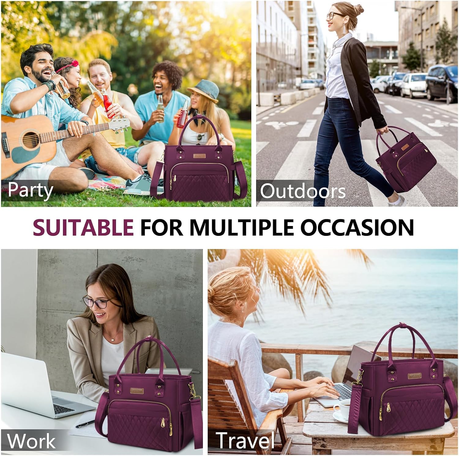 Thumbnail 3 de MIYCOO Lunch Bag 12.6in Tote
