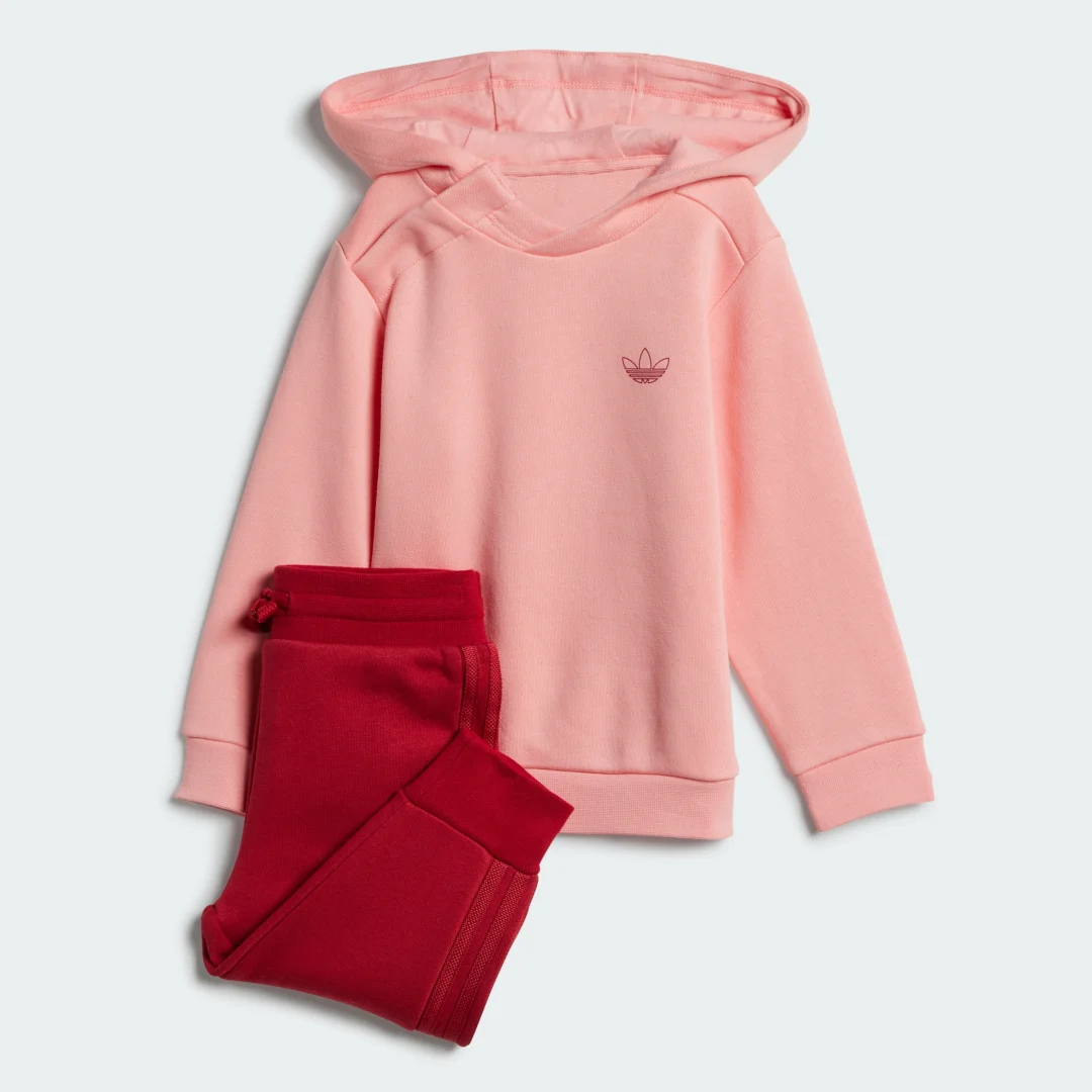 Detalle de Conjunto sudadera con capucha y pantalón Graphic (Bebé) - Adidas