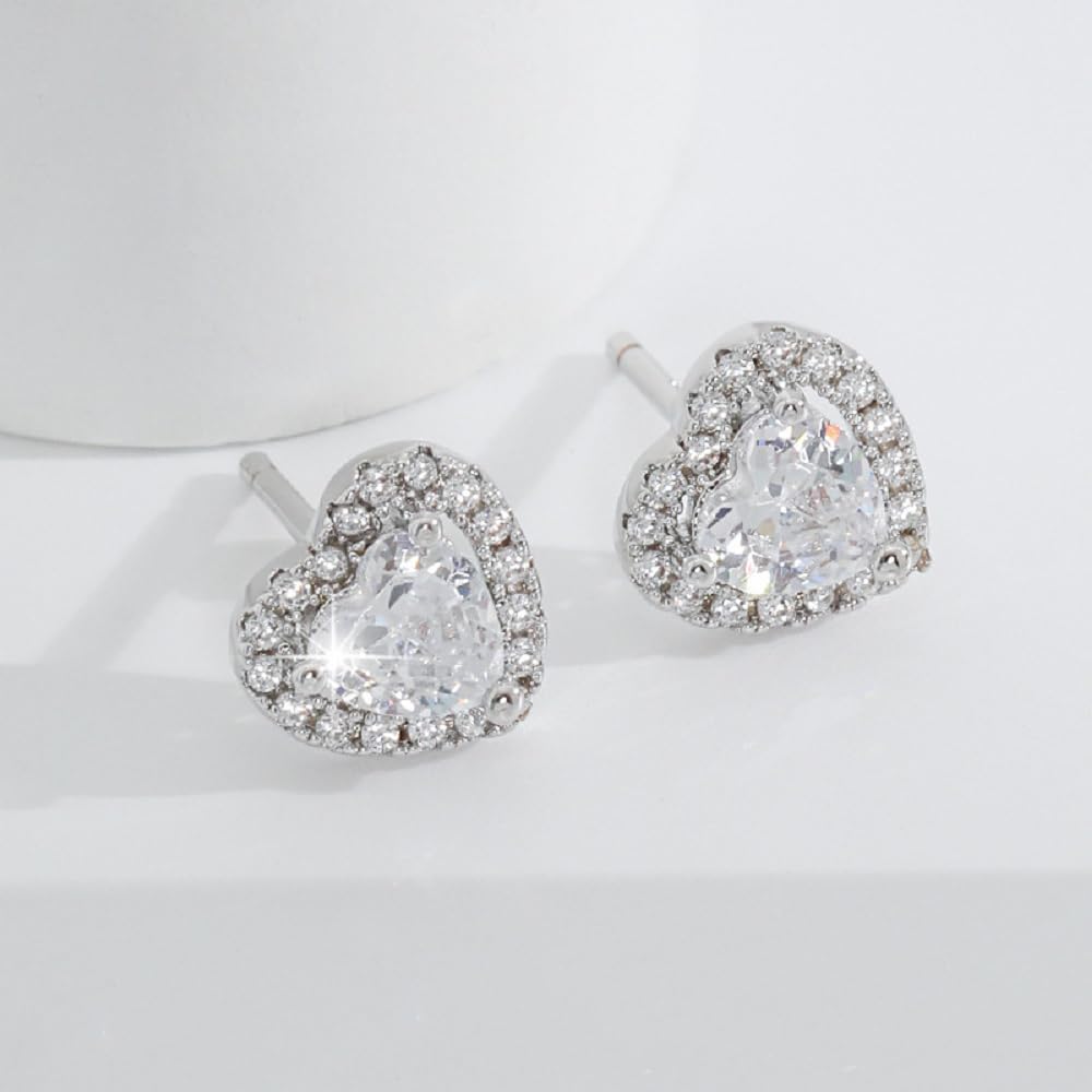 Detalle de Orecchini argento 925 brillanti con zirconi