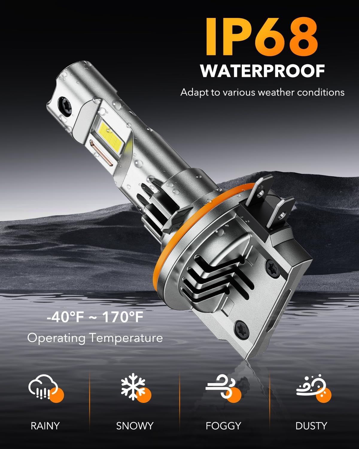Thumbnail 5 de OXILAM H11B LED Light Bulbs