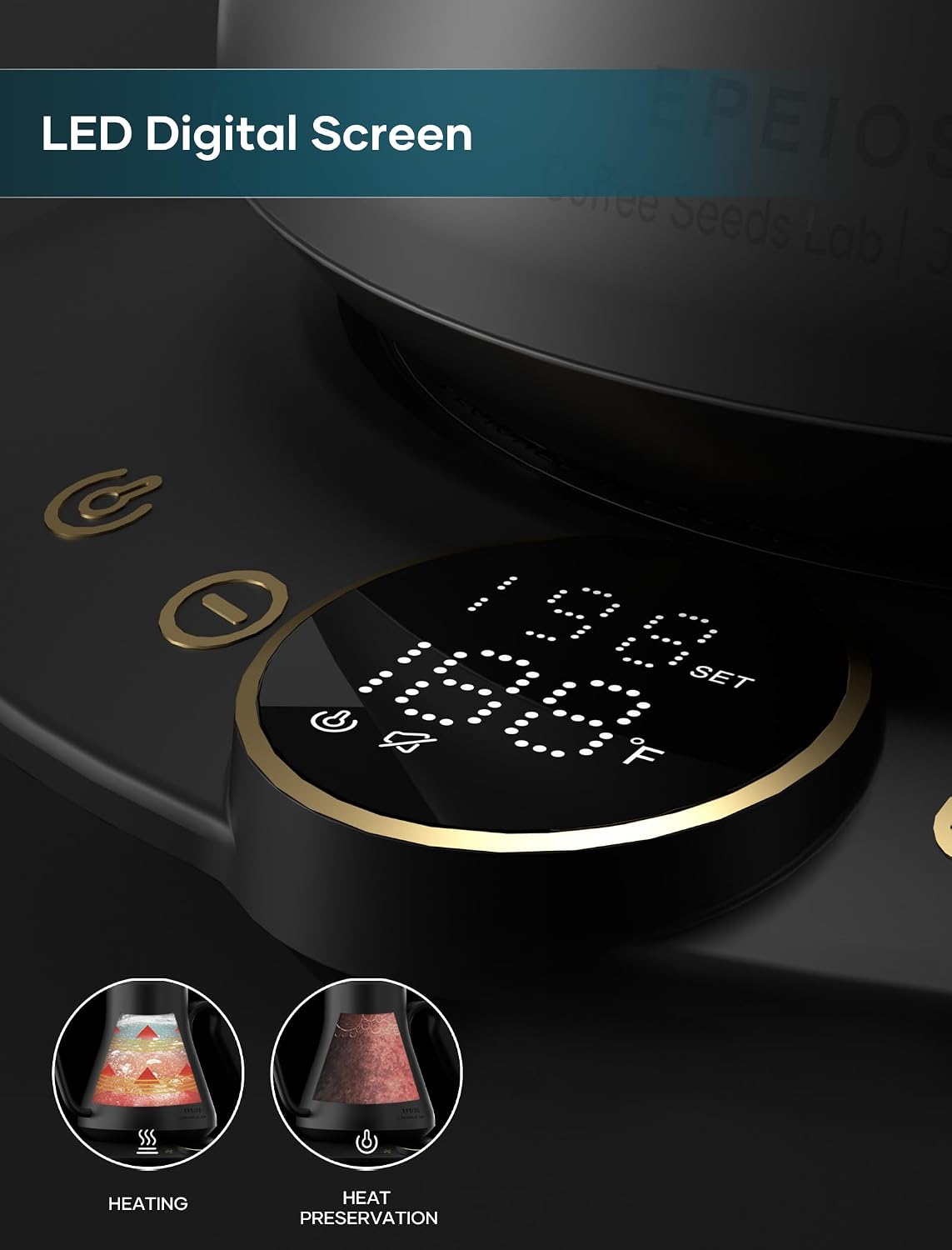 Thumbnail 4 de intasting Gooseneck Kettle 1500W 0.9L
