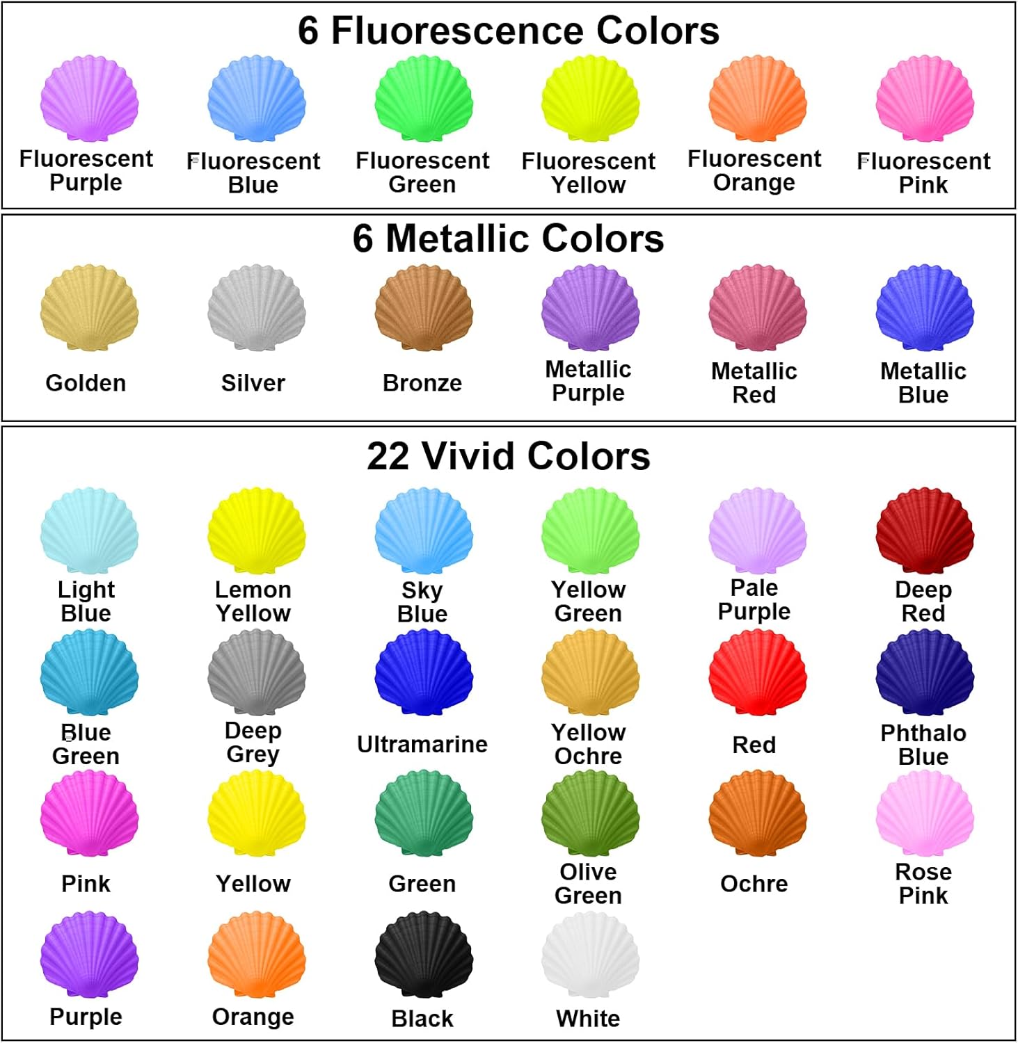 Thumbnail 1 de FansArriche Peinture Aérographe 34 couleurs 🎨