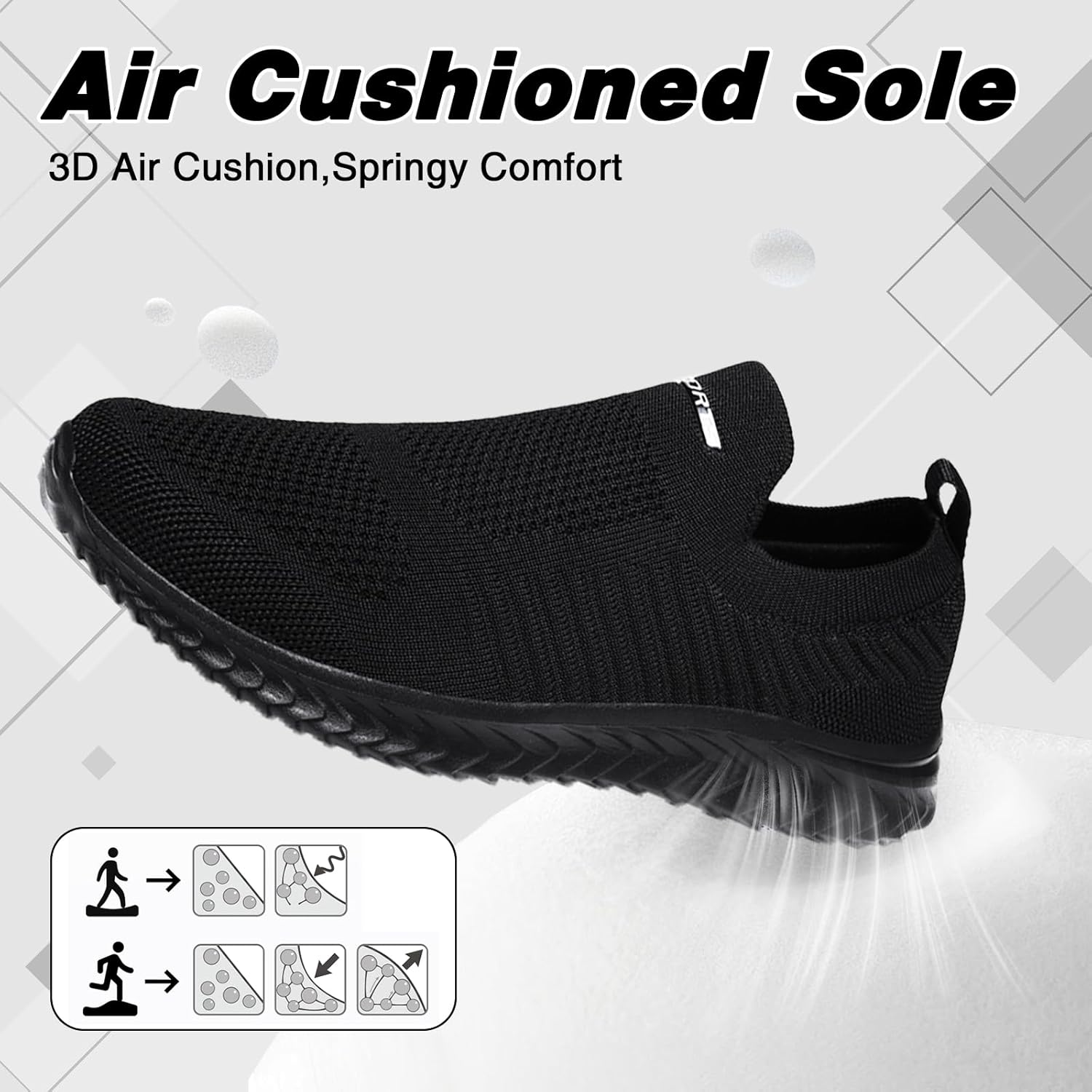 Detalle de Slip-On Trainers Slip on Nordic walking shoes
