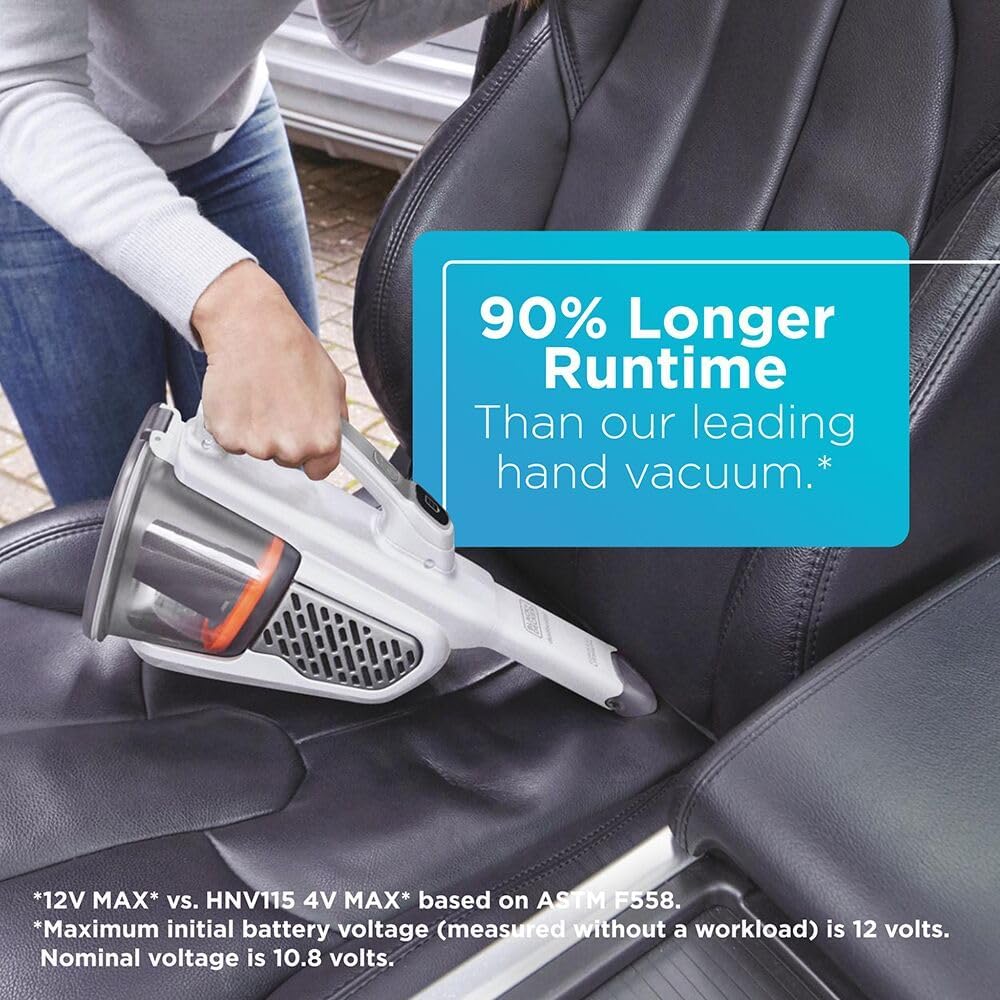 Thumbnail 5 de BLACK+DECKER Dust Buster HHVK320J10: Cordless Hand Vacuum with Extended Runtime