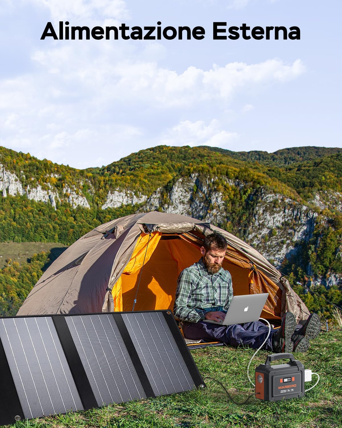 Thumbnail 5 de MARBERO Stromgenerator 99Wh mit 30W Solar