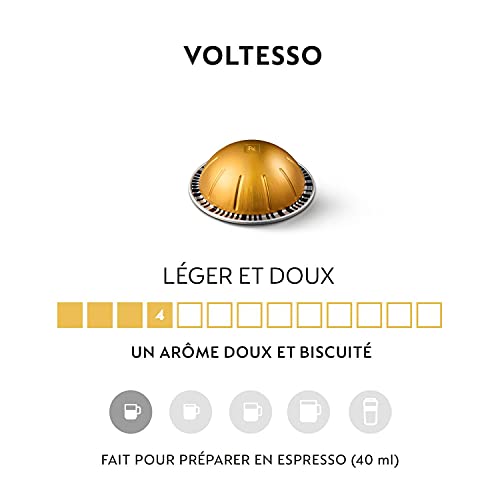 Detalle 2 de Nespresso Vertuo Voltesso Espresso – 50 Capsules
