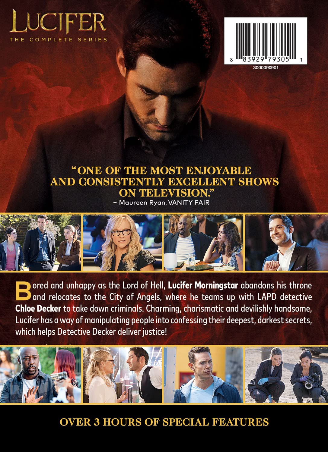 Detalle 1 de Lucifer cpt-auo-172: The Complete Series DVD, 20-Disc Set