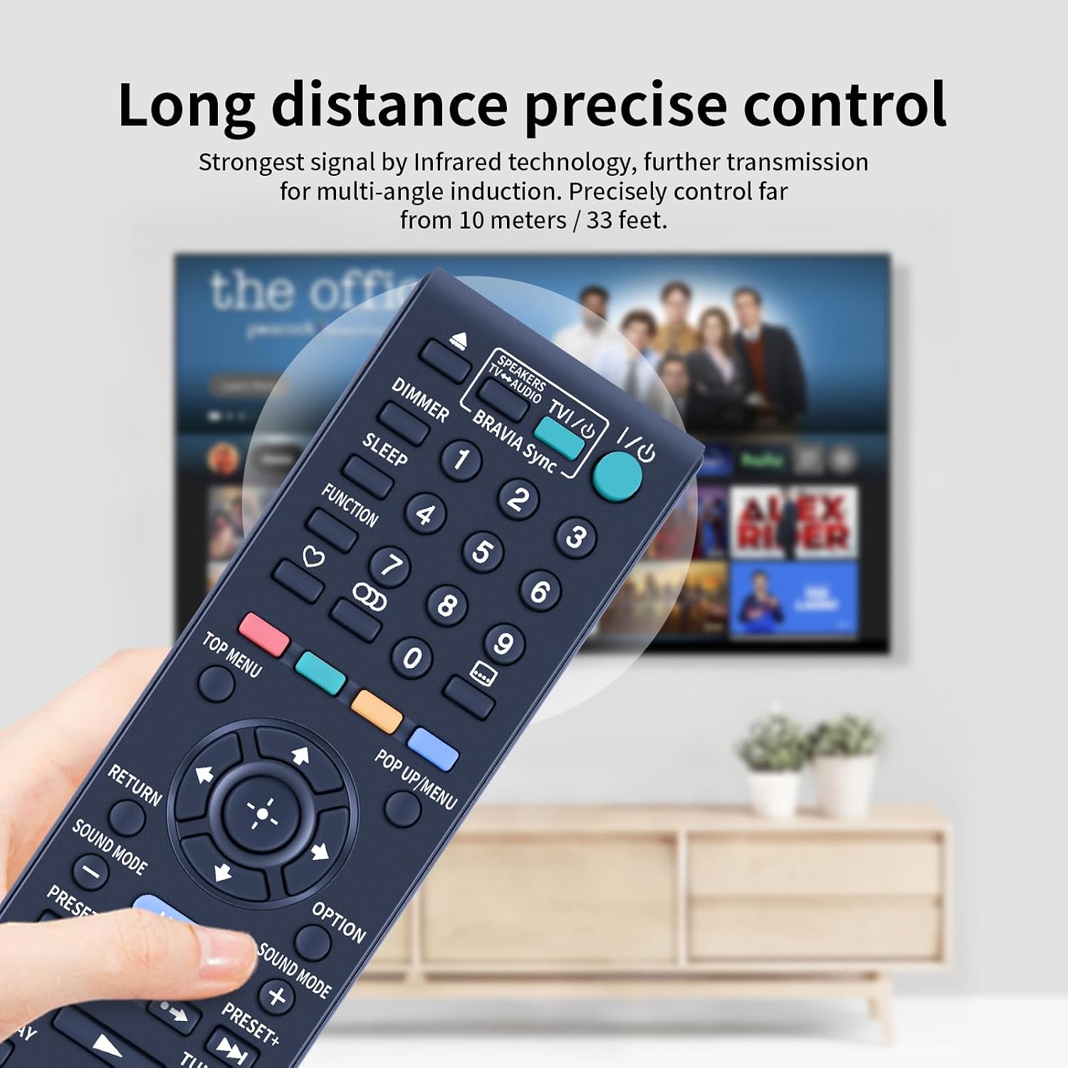 Thumbnail 6 de TCNOUMT RM-ADP058 replacement remote for Sony AV DVD/Blu-ray systems (RM-ADP058)