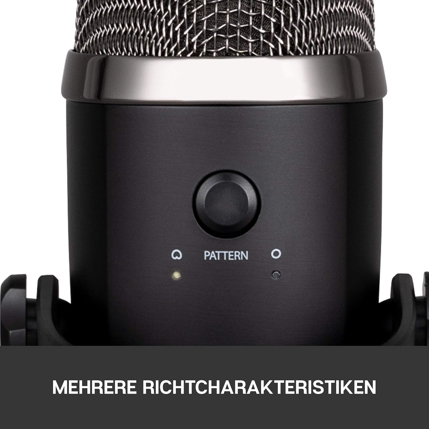 Thumbnail 4 de Logitech for Creators Blue Yeti Nano Premium USB-Mikrofon für Aufnahmen, Streaming, Gaming & Podcasting (Niere/Kugel), Schwarz