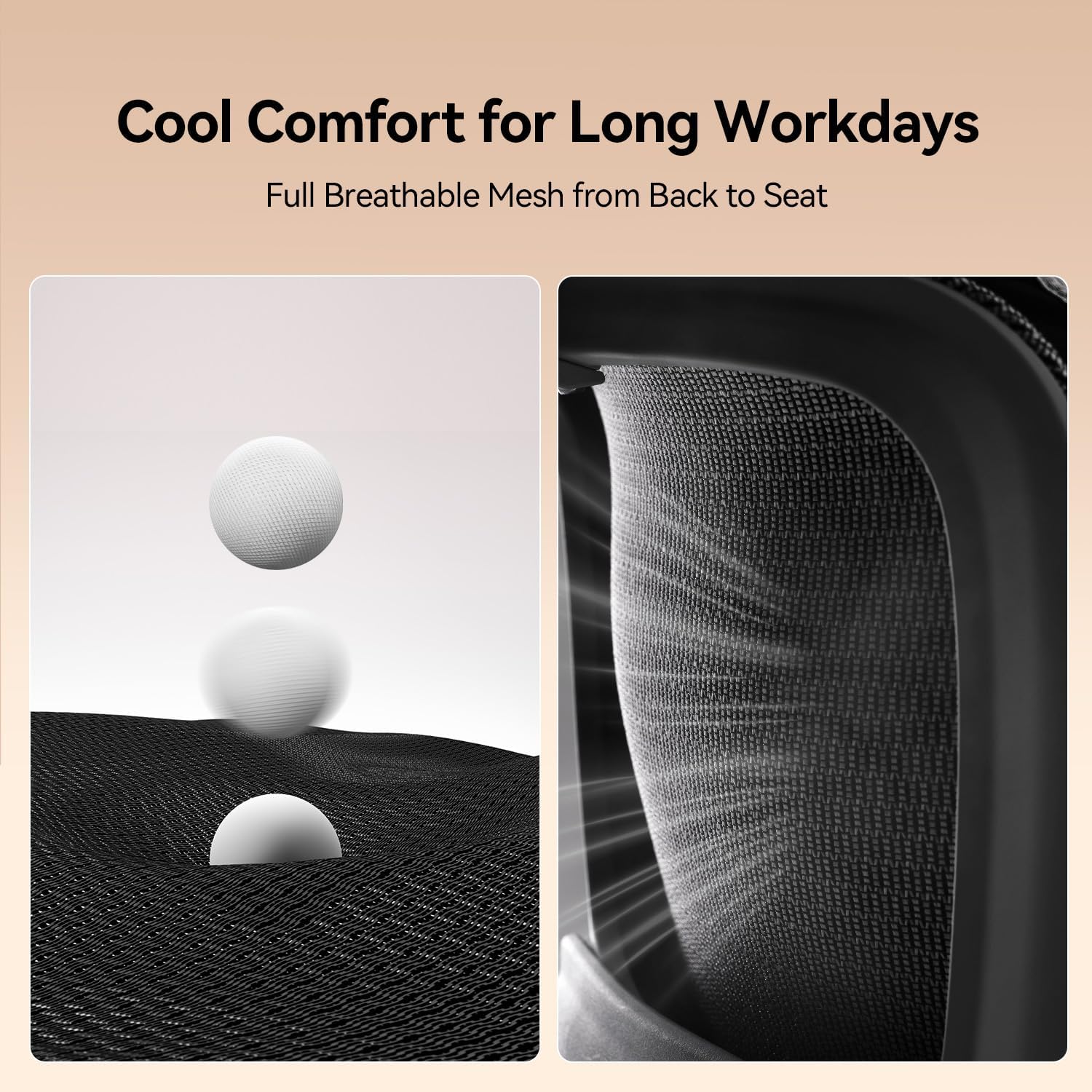 Detalle 2 de SIHOO Ergonomic Office Chair B100