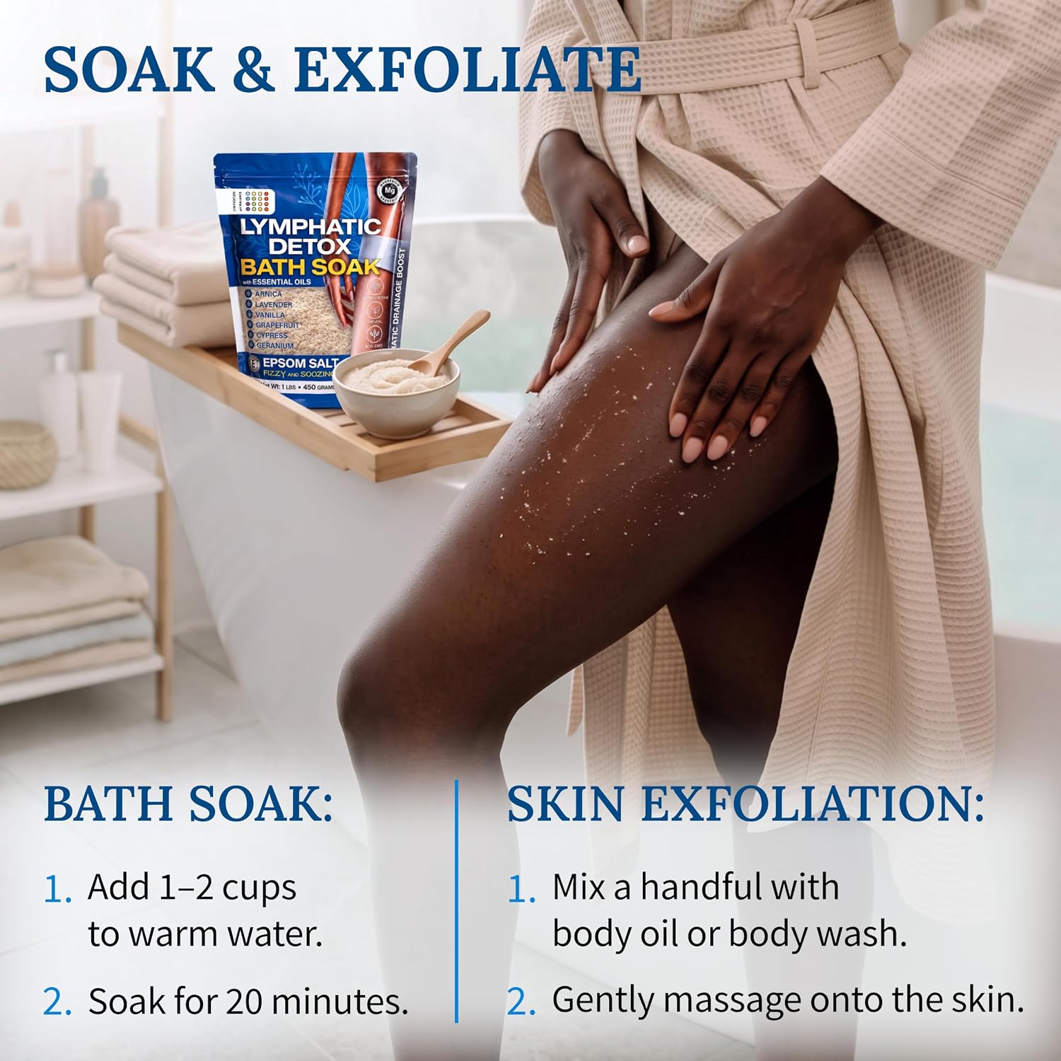 Detalle 1 de Bruizex Arnica Montana Bath Salts 1 lb
