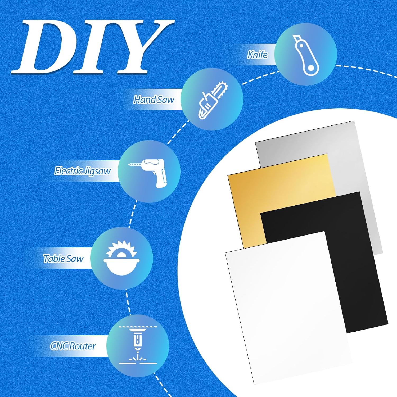 Thumbnail 3 de ABS Kunststoffplatte 30×20 cm 🧩