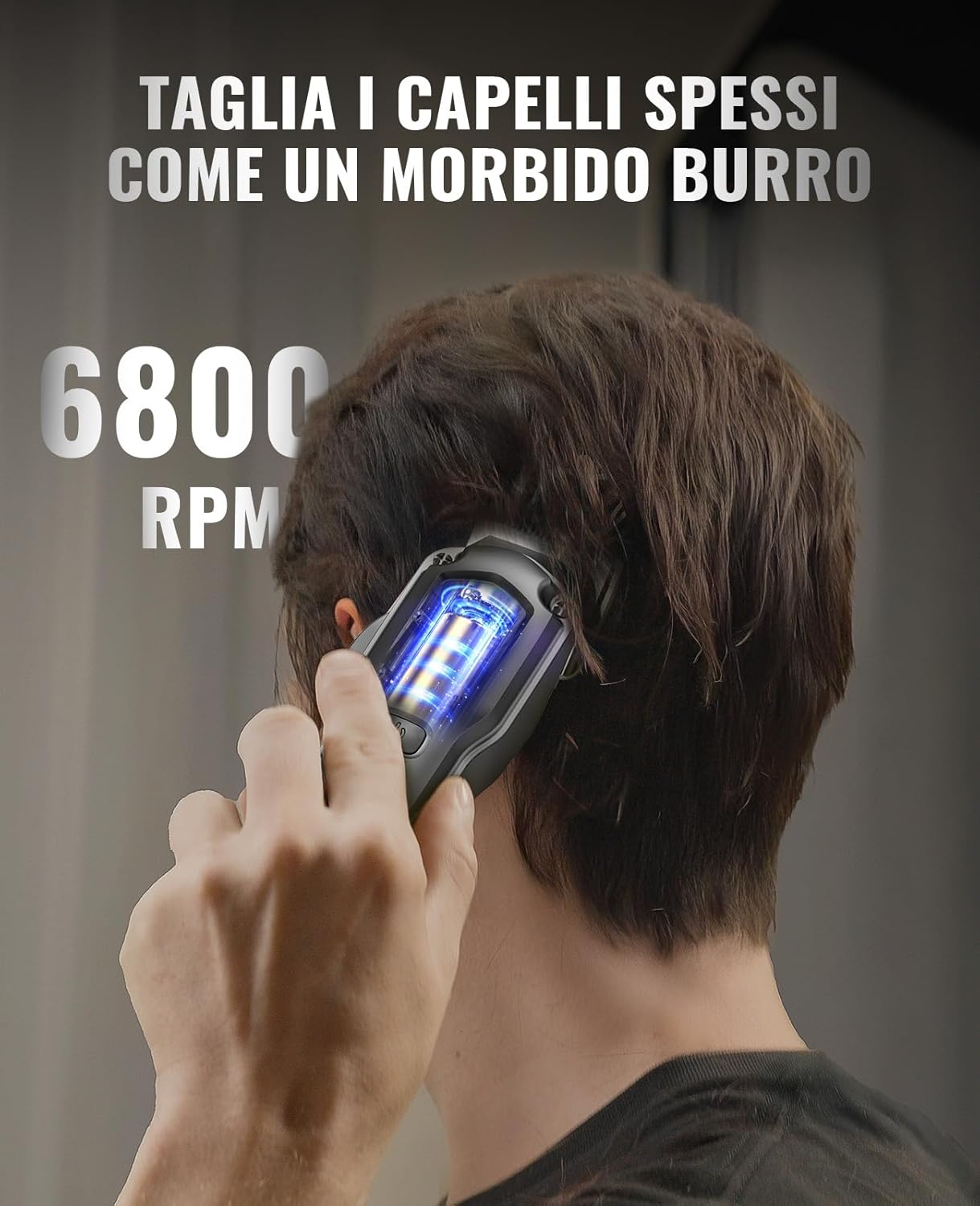 Thumbnail 2 de Jack & Rose set tagliacapelli uomo professionale con T-blade e regolabarba, impermeabile IPX7