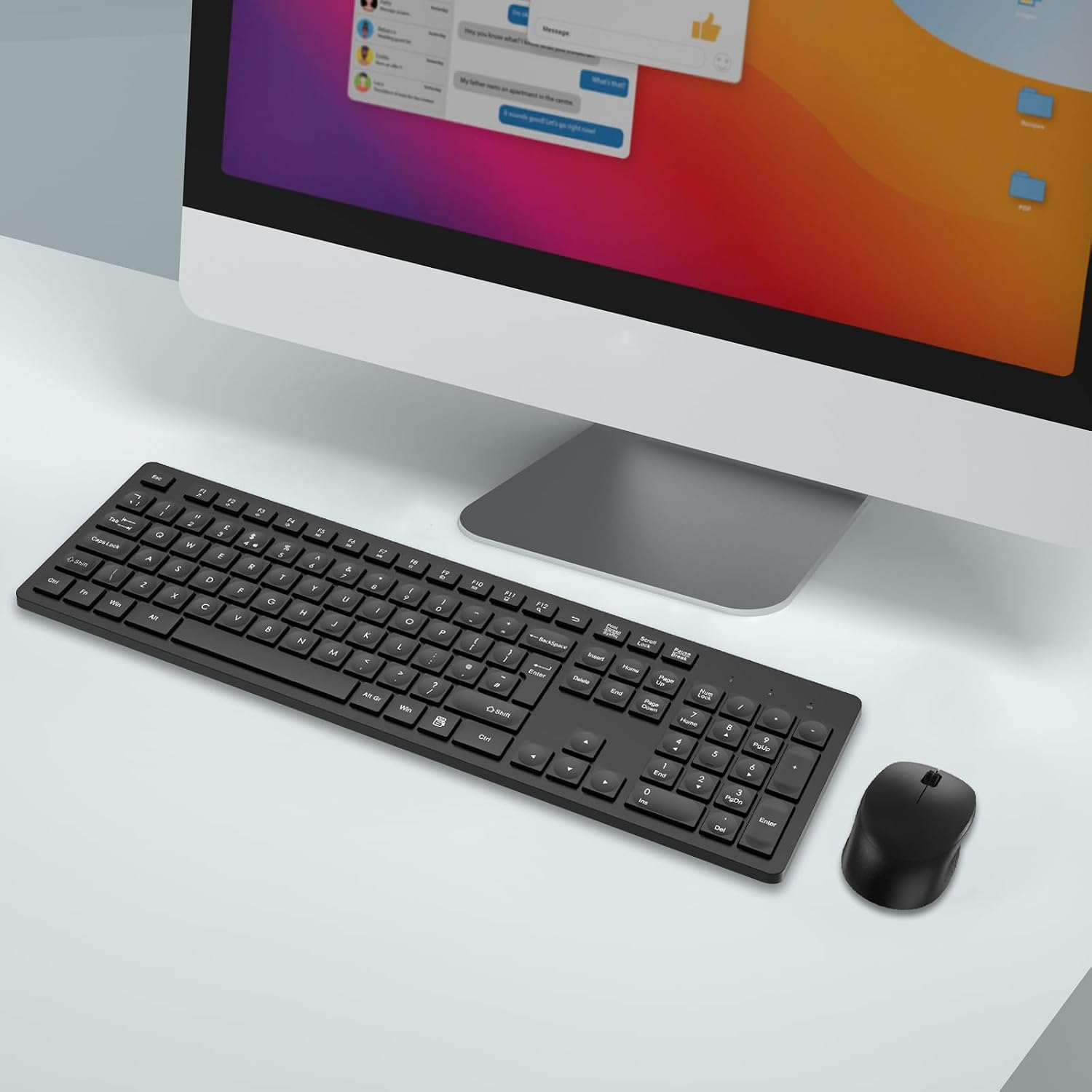 Thumbnail 6 de LeadsaiL K786 Wireless Keyboard and Mouse Set