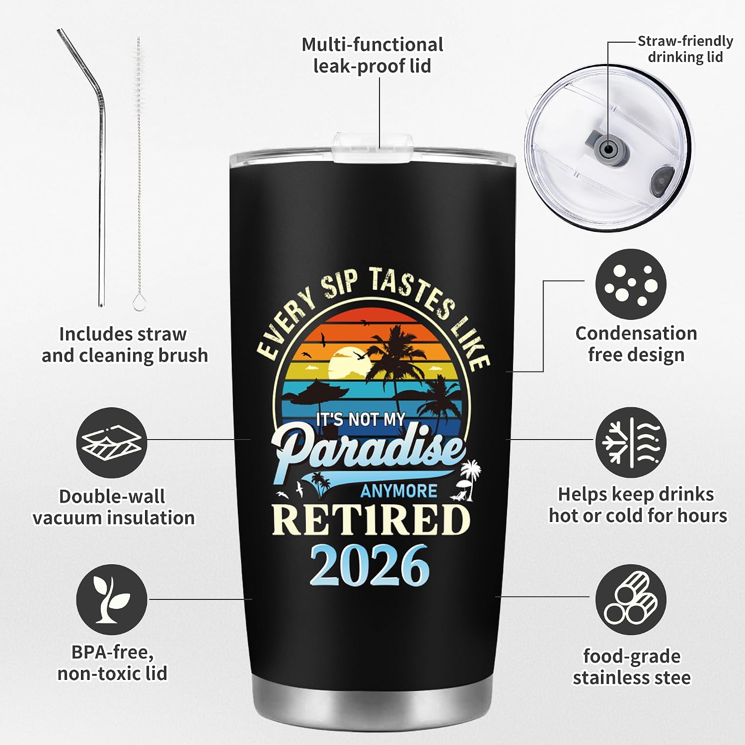 Thumbnail 3 de Retirement Gifts for Men: Relaxed New Chapter Gift Set