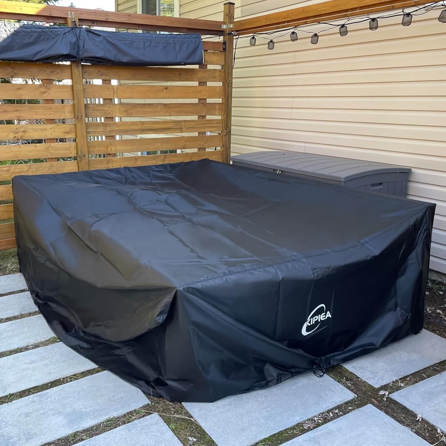 Thumbnail 6 de Kipiea patio furniture cover 600D