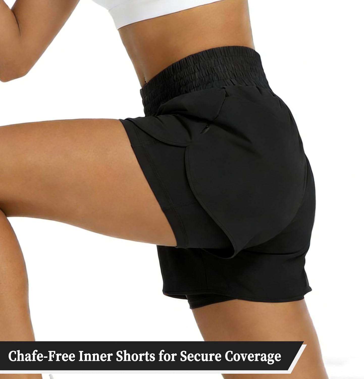 Thumbnail 5 de Gozina Women’s 2-in-1 Running Shorts with Phone Pocket