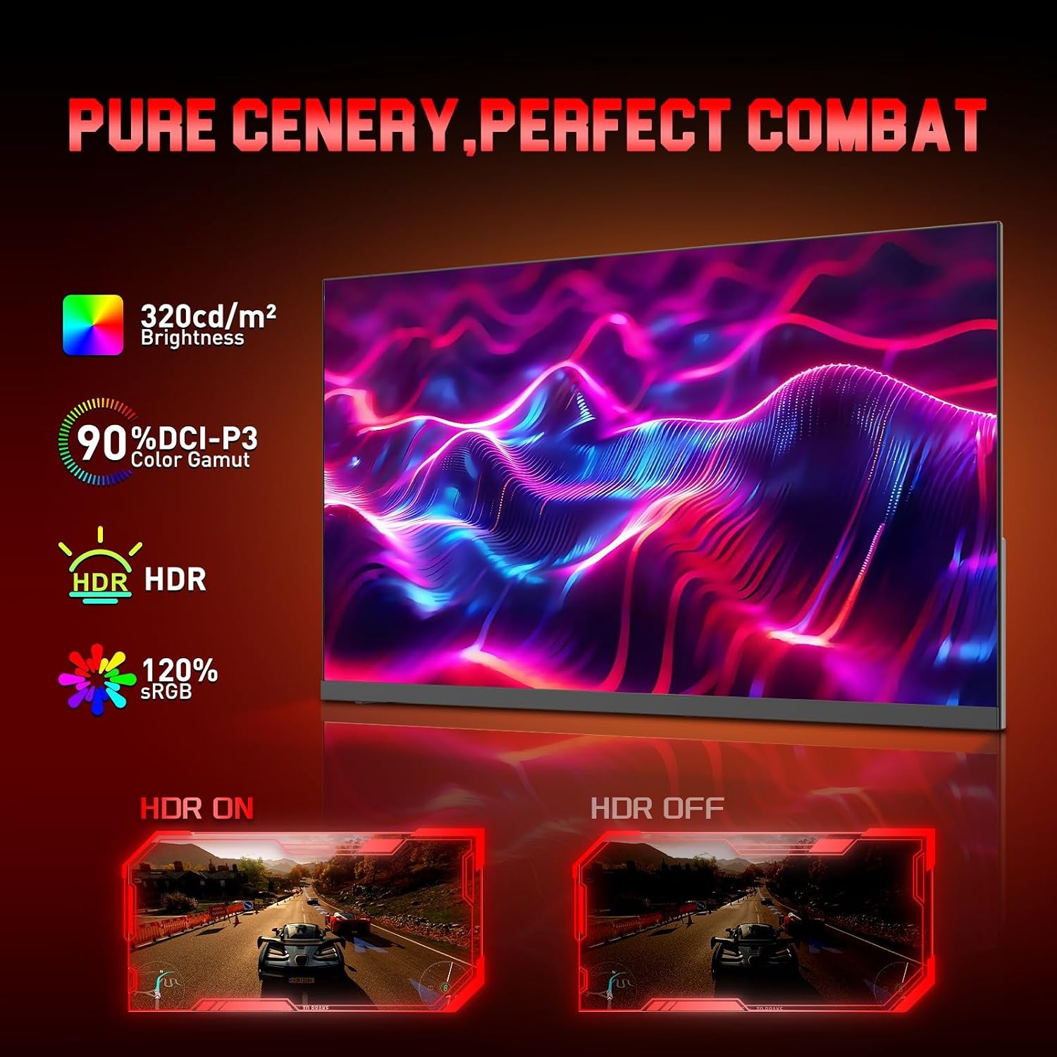 Detalle 2 de Minifire MFG25X1 24.5-inch 200Hz gaming monitor