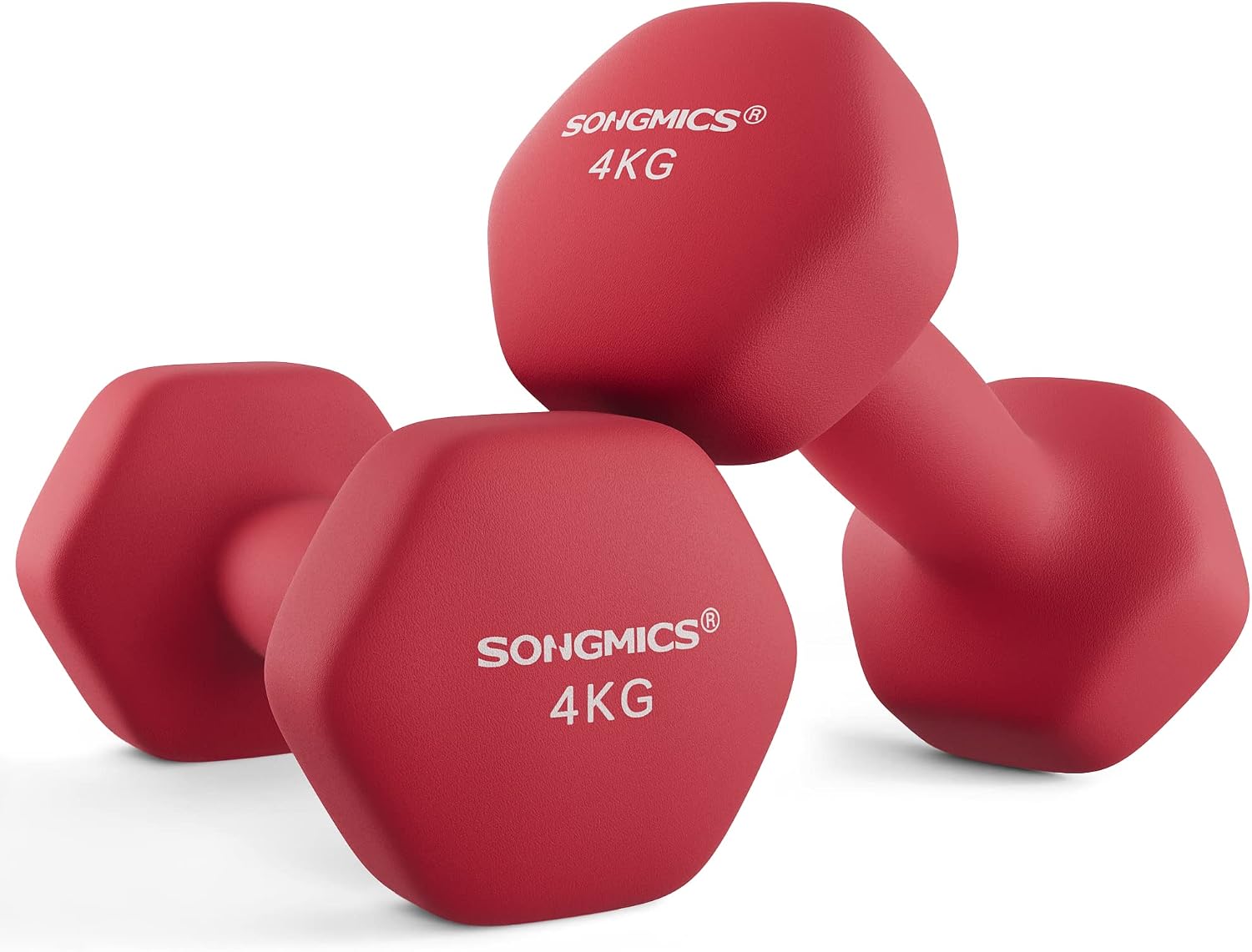 Thumbnail 6 de SONGMICS Juego de 2 mancuernas hexagonales 11,5 cm 🏋