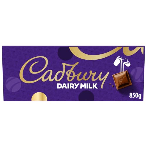 Detalle 2 de Cadbury Dairy Milk Chocolate Gift Bar, Extra-Large 850 g