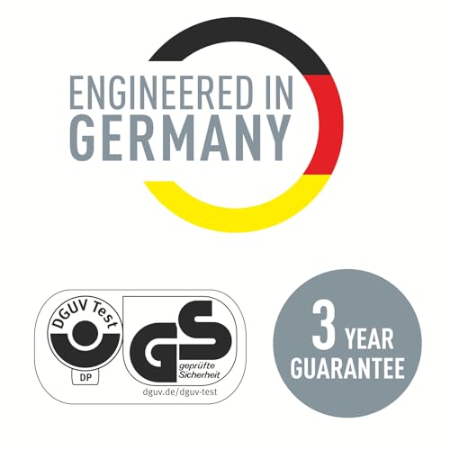 Thumbnail 6 de Leitz NeXXt Bürotacker aus Metall – bis zu 30 Blatt, inkl. Heftklammern (24/6, 26/6) – Schwarz