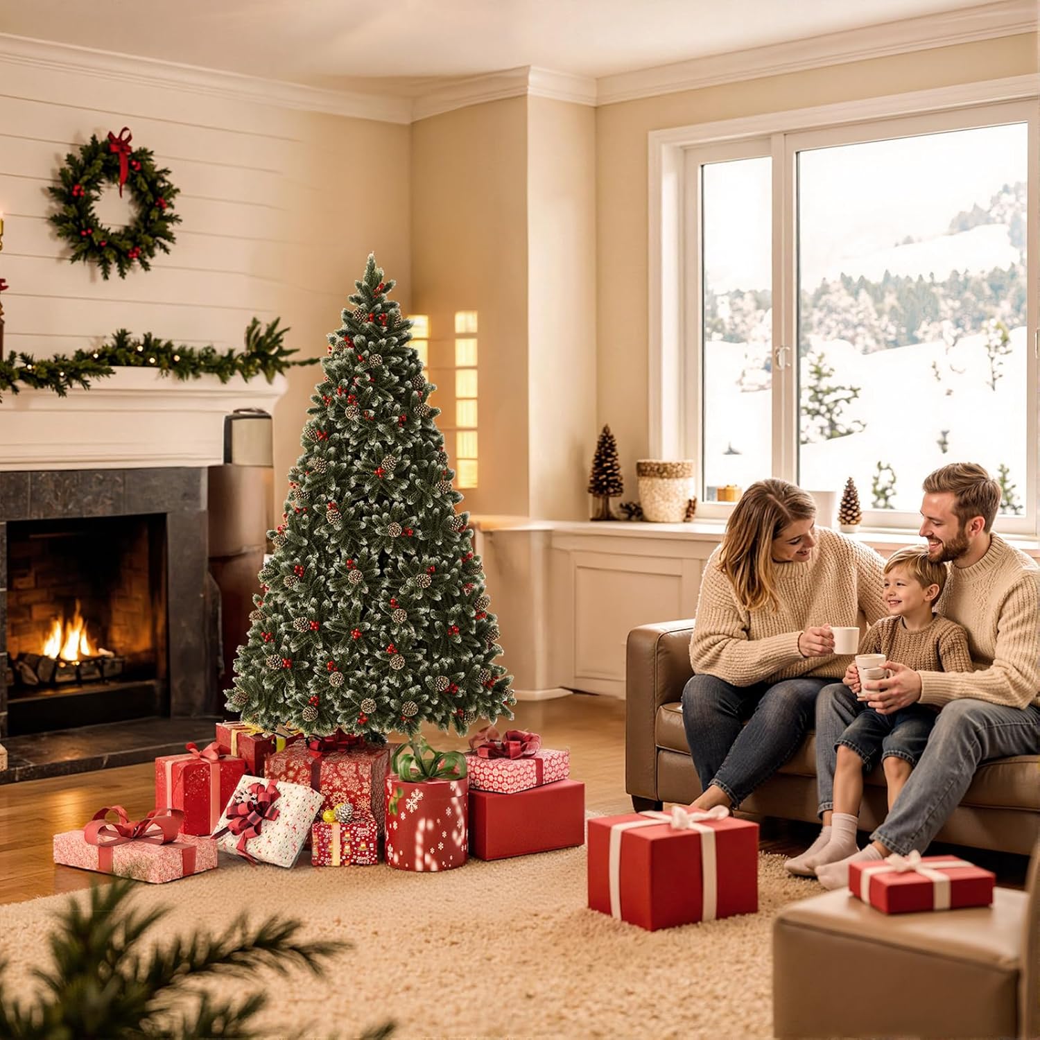 Detalle 2 de YOUDENOVA Sapin de Noël 150 cm 🎄