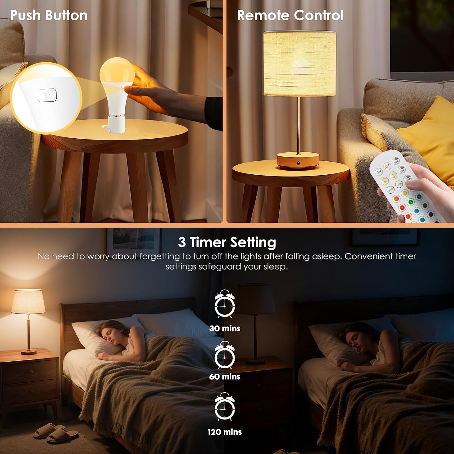 Thumbnail 3 de Rechargeable E26 Light Bulbs