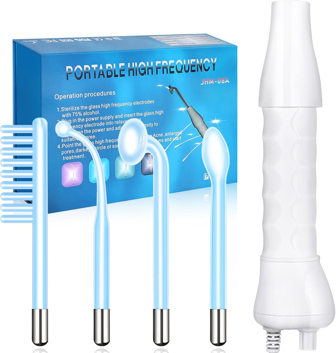 Detalle de Yofuly Máquina Alta Frecuencia facial portátil