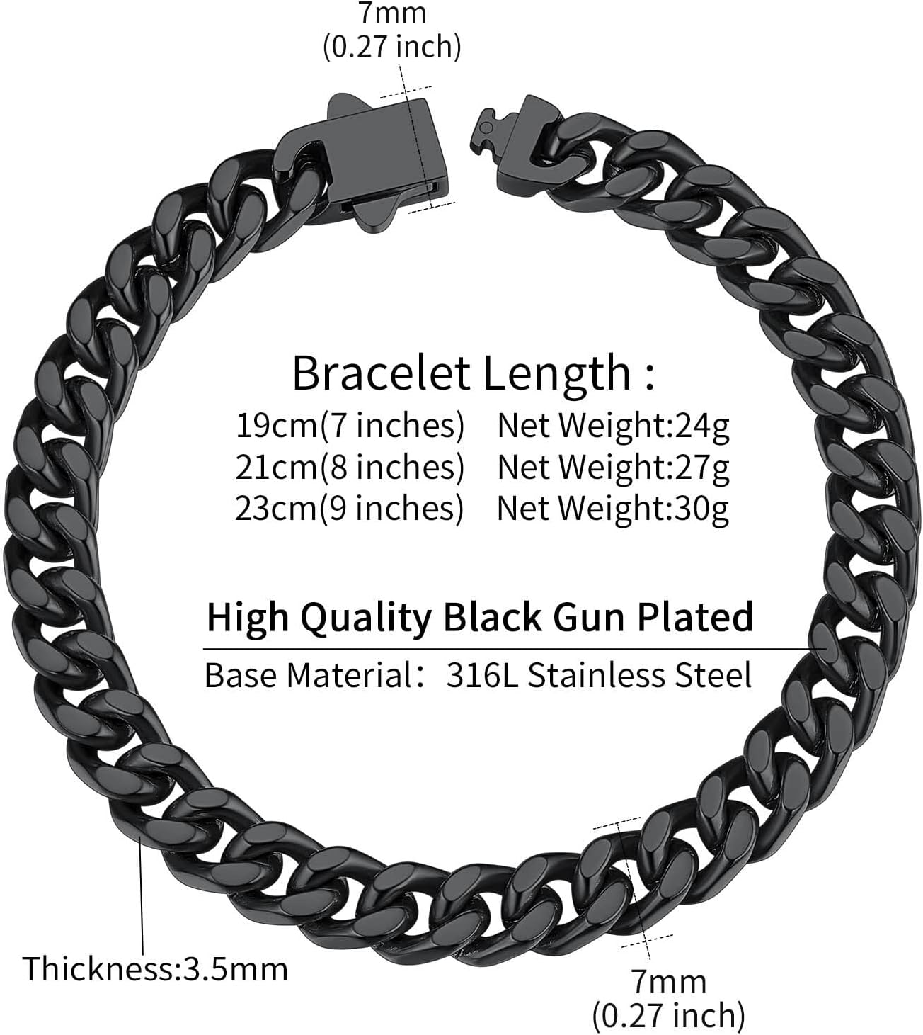 Thumbnail 5 de ChainsHouse Gourmette bracelet 21 cm