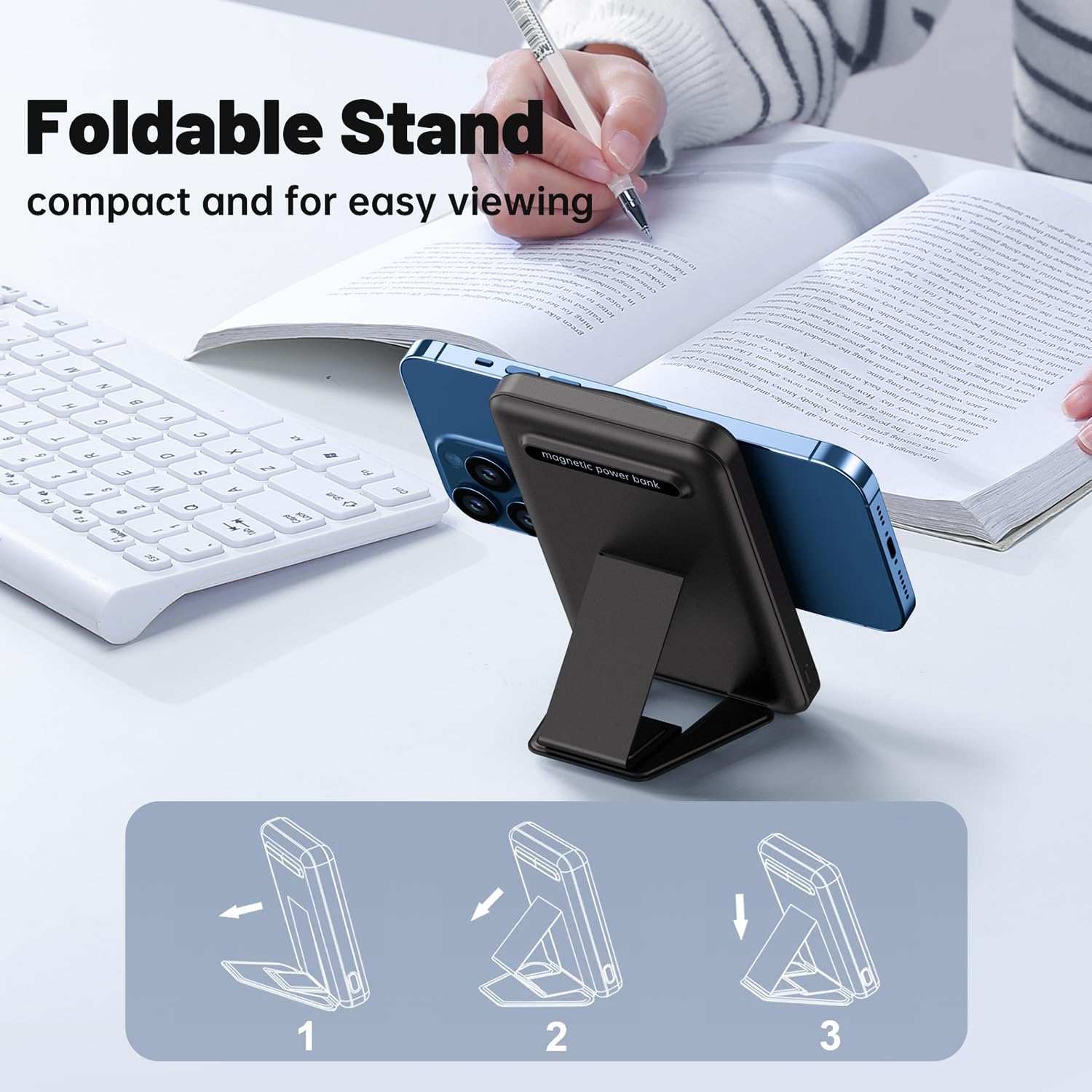 Detalle 2 de YAGOPAL MagSafe Power Bank 10000mAh portable charger