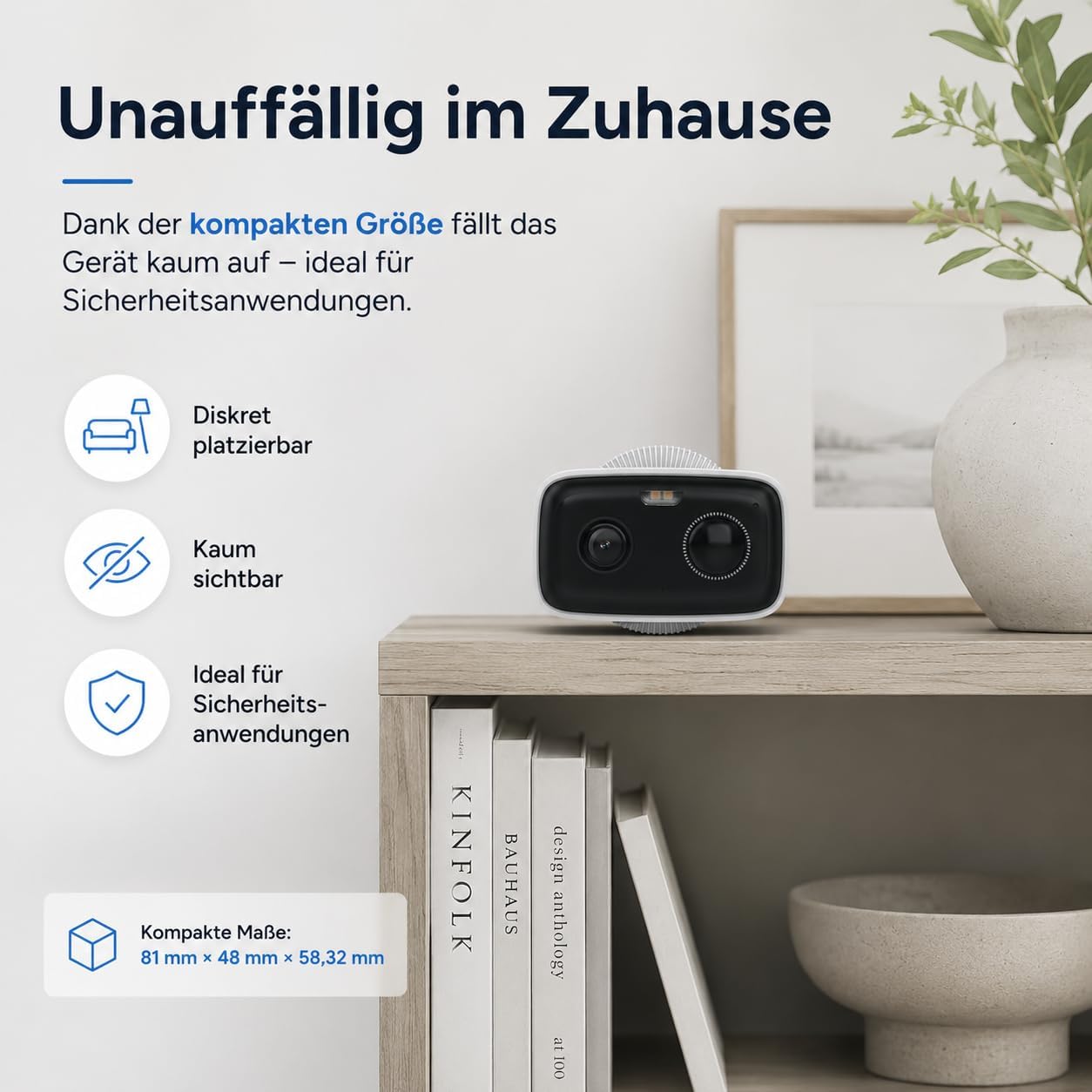 Thumbnail 1 de Tapo C400 Außenkamera Akku – kabellos, 1080p, IP65, Zwei-Wege-Audio