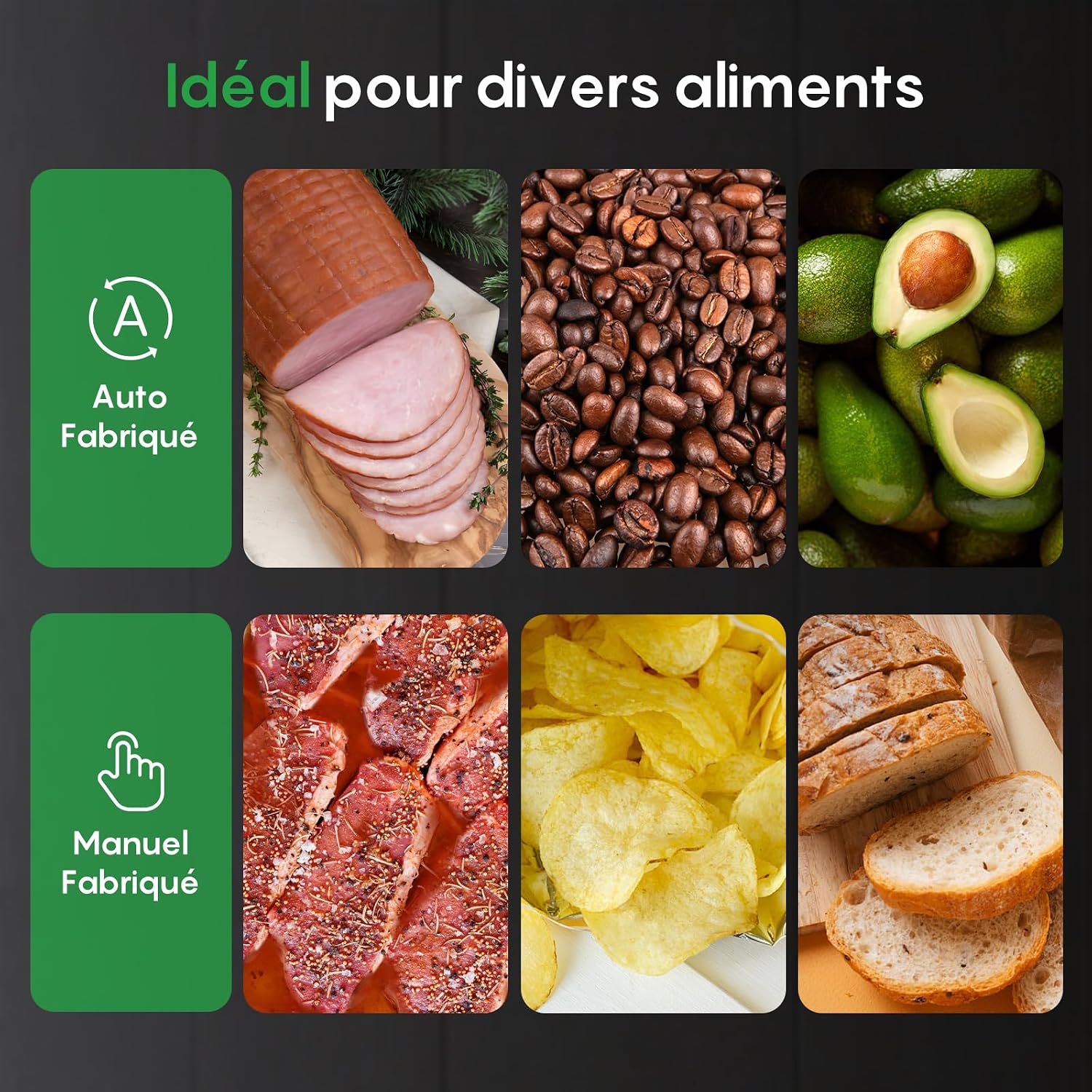 Detalle 2 de FRESKO Automatique Machine Sous Vide 140 W AutoMax V8