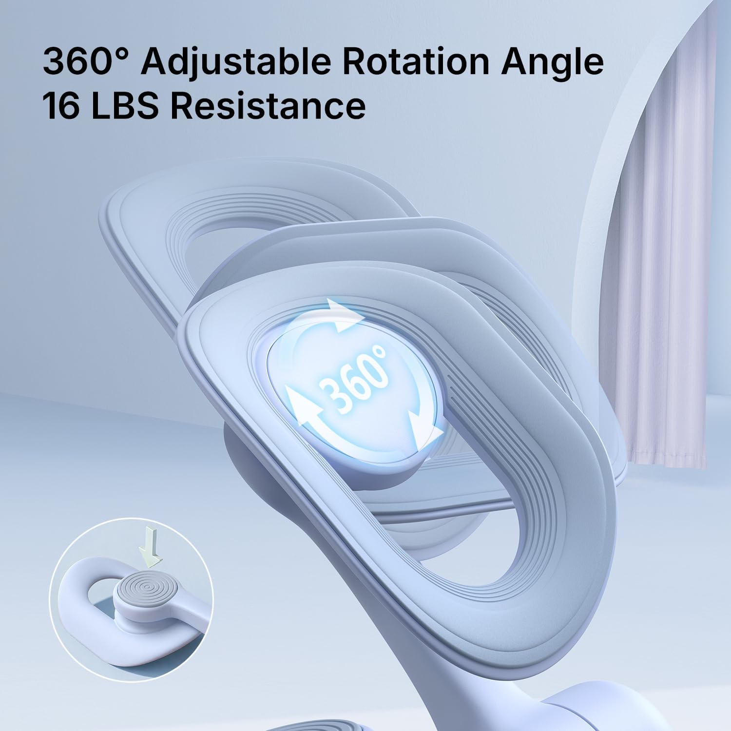 Detalle 2 de MERACH MR-2397 Thigh Trainer for Inner Thigh and Pelvic Floor Workouts