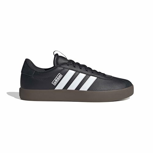 Detalle de adidas Herren VL COURT 3.0 Shoes – Core Black / Cloud White, Größe 43 1/3 EU