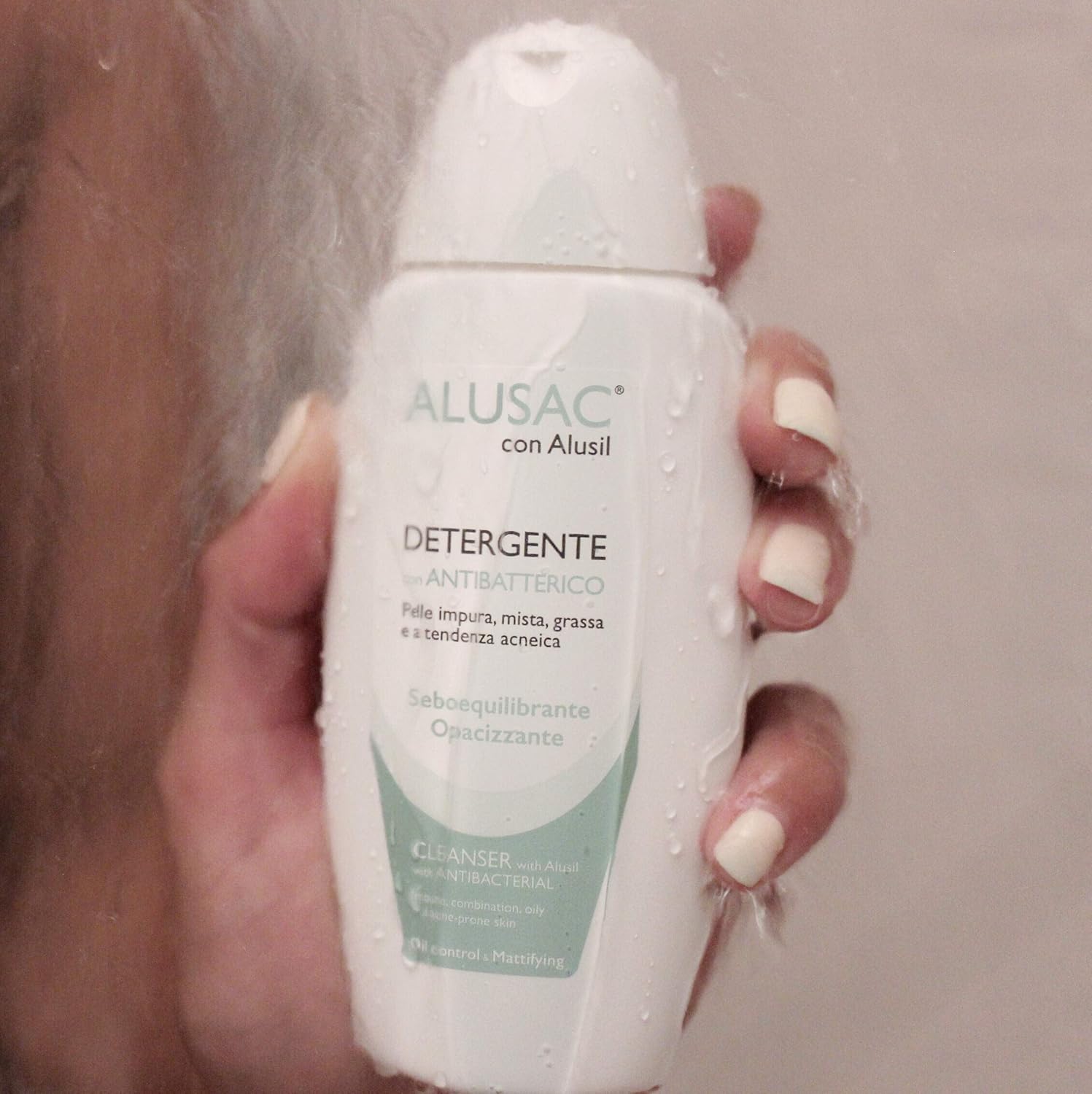 Thumbnail 2 de Skinius ALUSAC Detergente Viso: pulizia delicata per pelli impure, miste e grasse