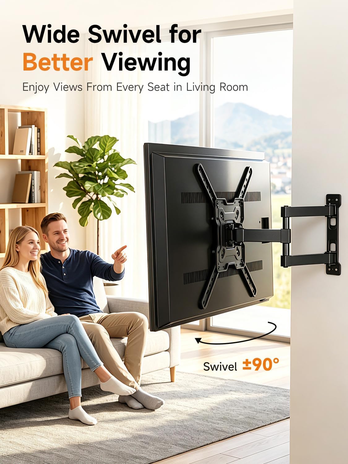 Detalle 2 de Suptek A1+ TV Wall Mount 55 lbs