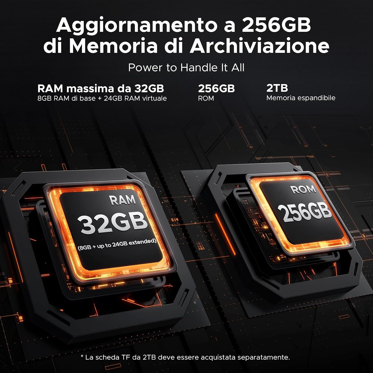 Detalle de DOOGEE Fire 5 Ultra 13000mAh Smartphone rugged