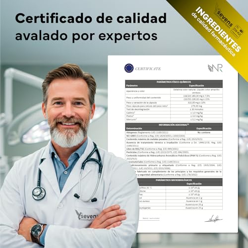 Thumbnail 7 de SEVENS NUTRITION Vitamina D3 y K2 MK7 4000 UI/200 µg en Aceite de Oliva Virgen Extra — Alta Biodisponibilidad para Huesos, Músculos e Inmunidad