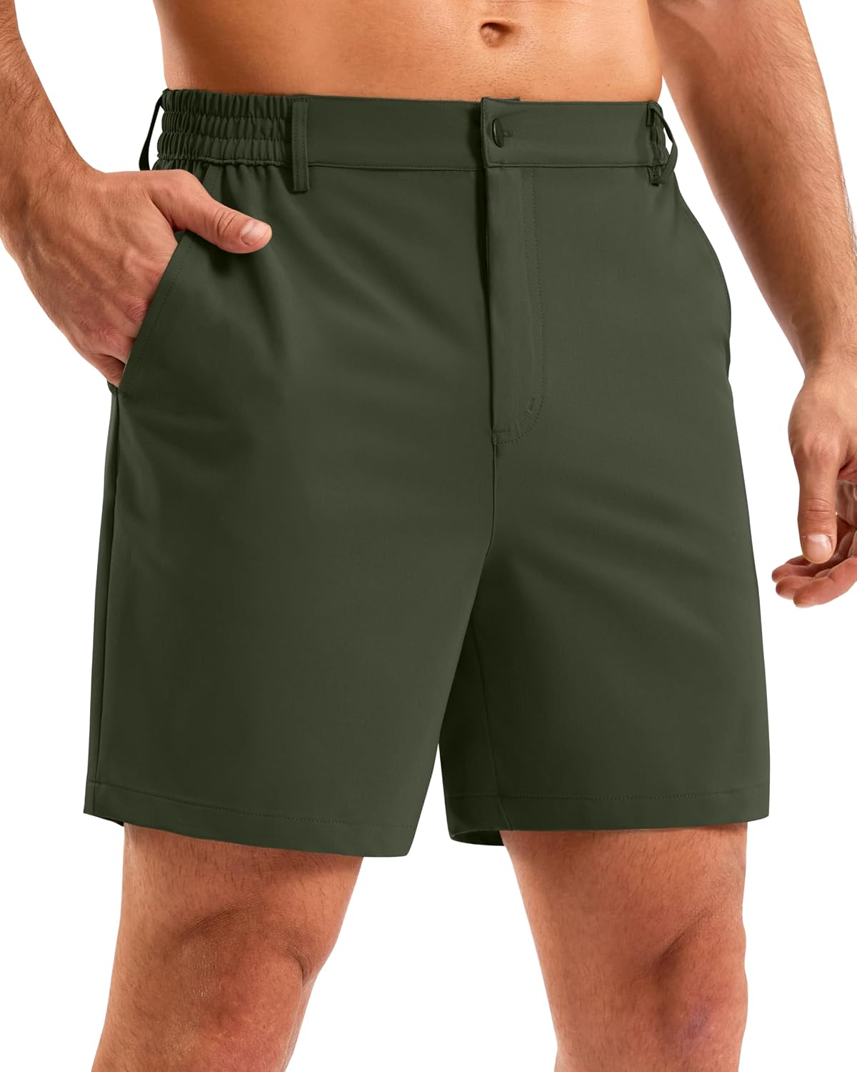 Thumbnail 6 de Pudolla Men’s Casual Shorts (7"/9") Lightweight Golf Shorts with 3 Pockets