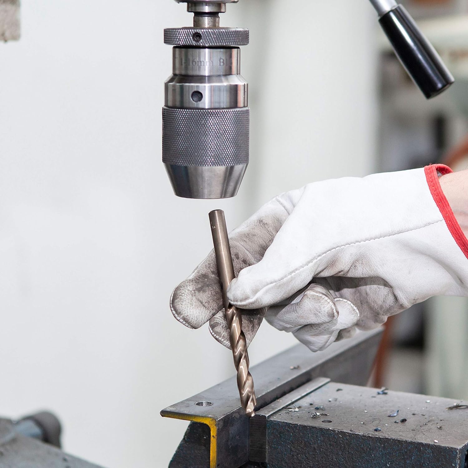 Thumbnail 5 de Krino 01155301 – Set punte elicoidali rettificate al cobalto (HSS Co 5%), 19 pezzi per acciaio inox e metalli