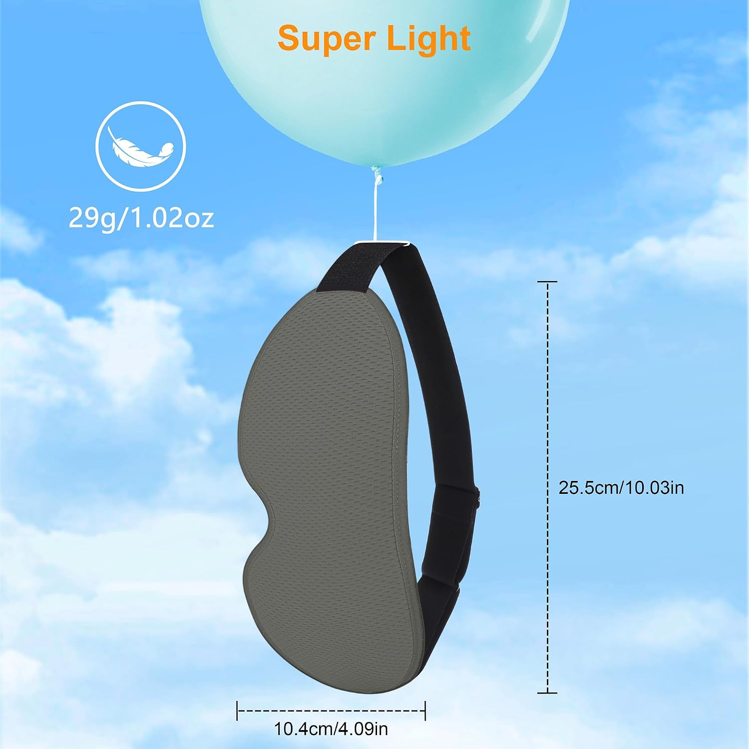 Thumbnail 6 de Gritin 2026 Gen 2 G3038 3D Sleep Mask, Blackout Design and Adjustable Strap
