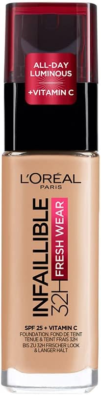 Detalle de L'Oreal Paris Infaillible 32H SPF25 fondotinta 30 ml