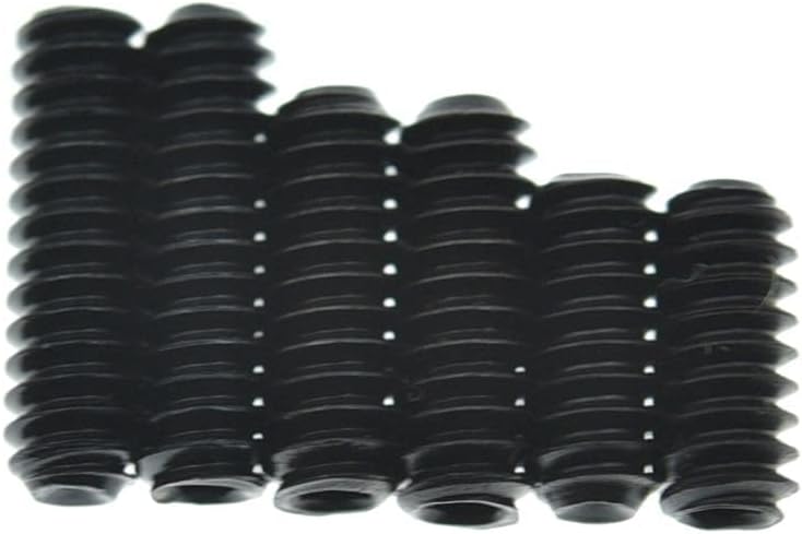 Detalle de Dopro 2xK1658-Dopro M3x8mm Black Guitar Saddle Height Screws, 100-Pack
