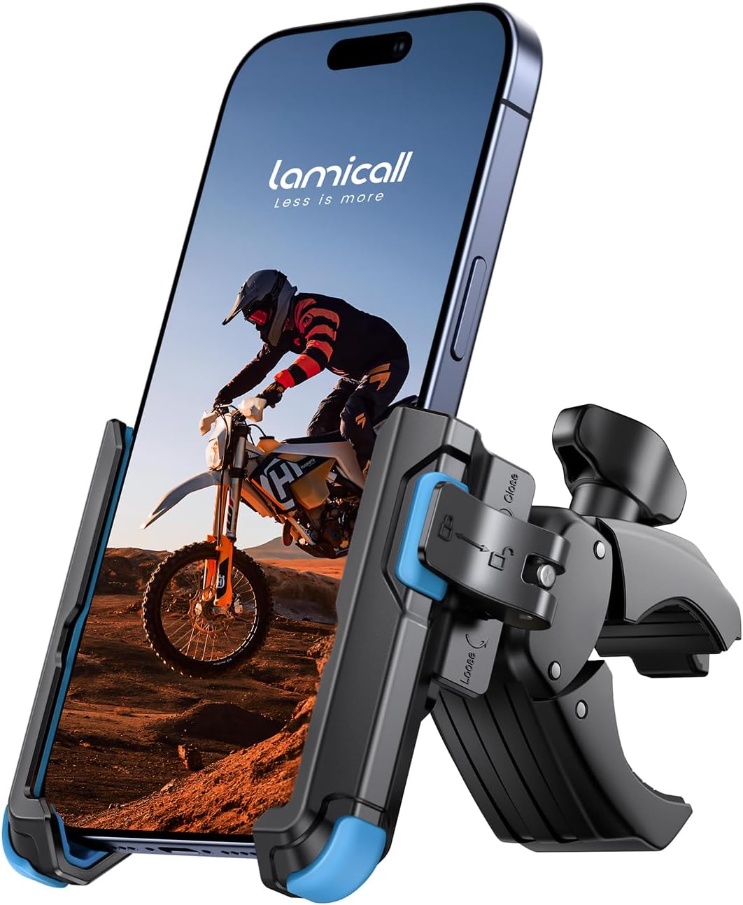 Detalle de Lamicall Motorcycle Bike Phone Holder
