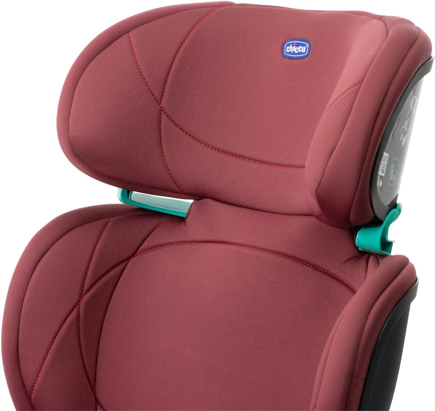 Detalle de Quizy Lite i-Size: Siège auto enfant 3–12 ans (100–150 cm), confort et sécurité jusqu'à 150 cm
