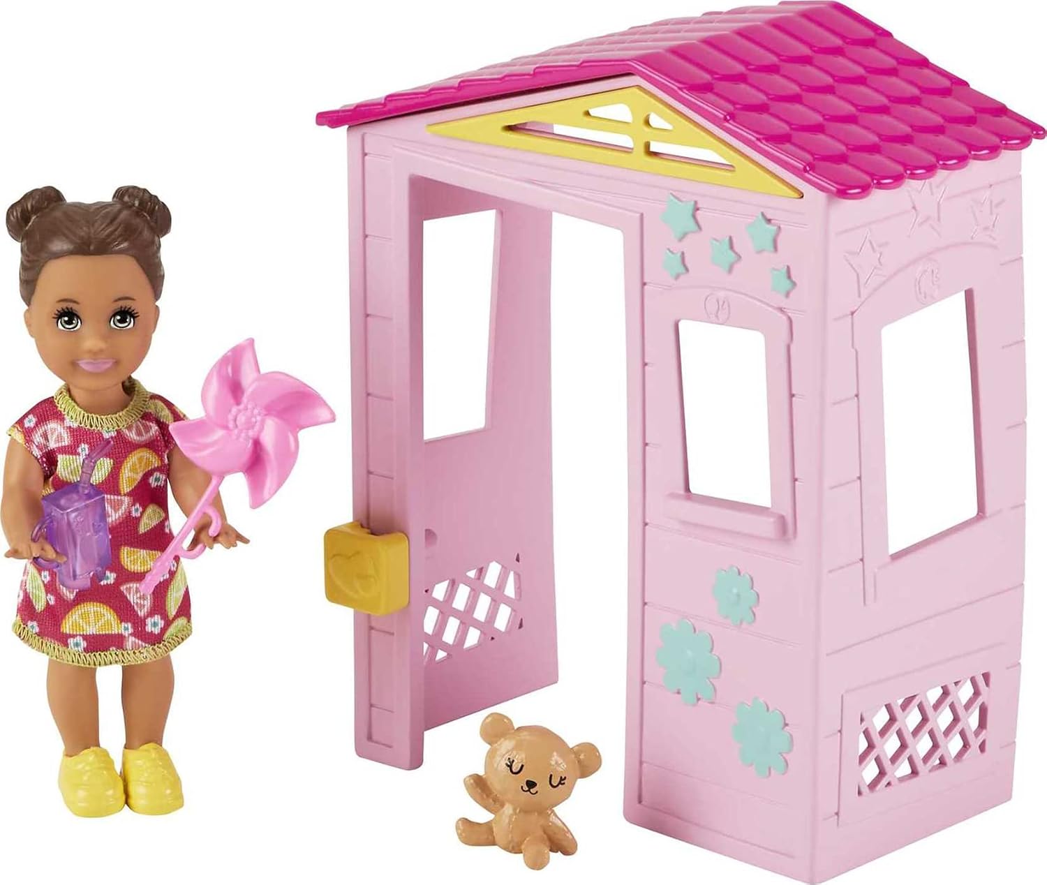 Detalle de Barbie Skipper Babysitters Inc. GRP15 Doll and Playhouse Playset