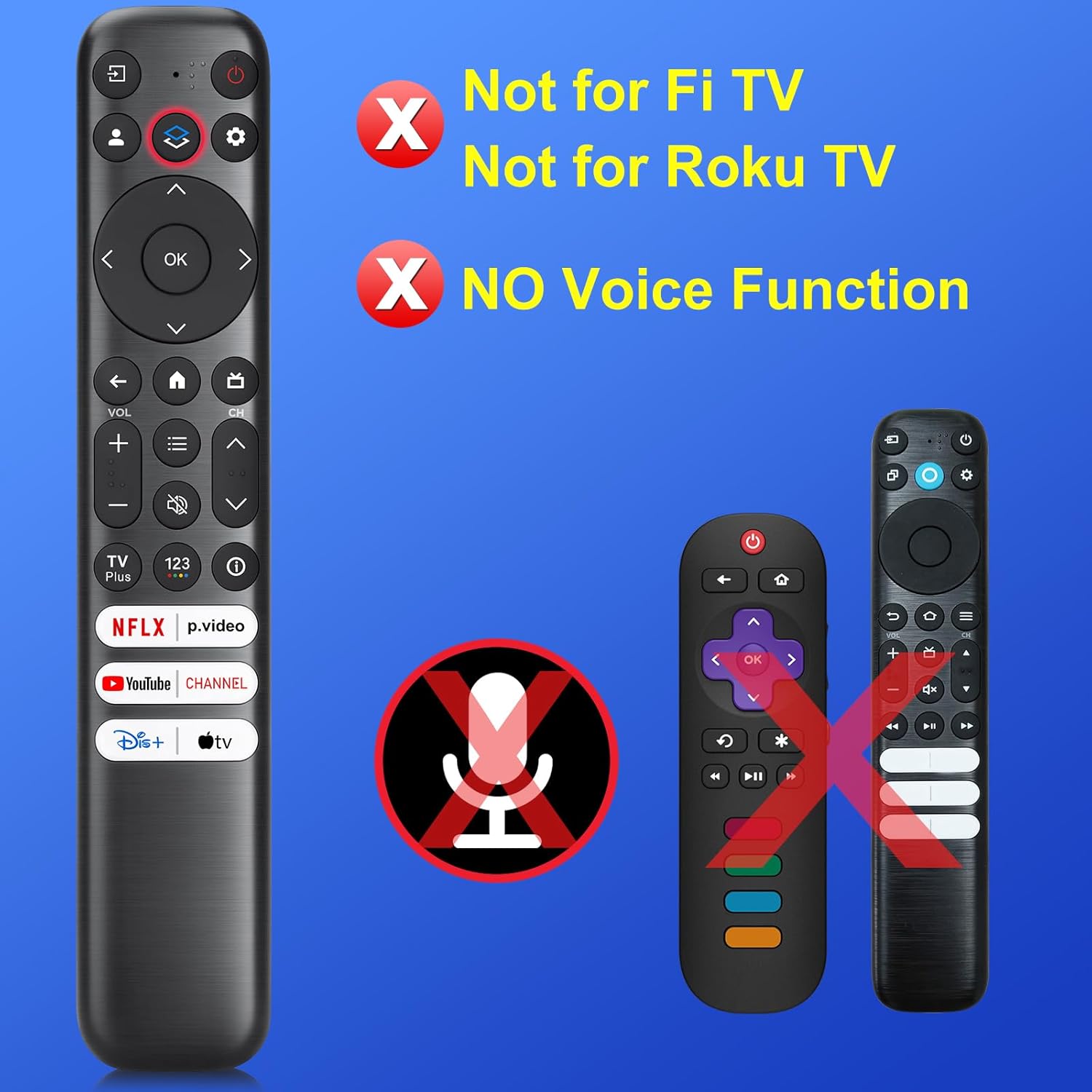 Detalle 2 de TCL RC813 40 ft Google TV Remote